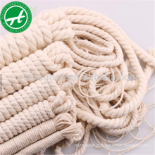 3 Strand corda de fio de algodão trançado para corda de brinquedo de cão